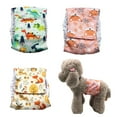 thumbnail image 1 of Bandes de Ventre pour Chiens (Lot de 3) - Bandes Absorbantes Lavables - Couches Réutilisables pour Chiens, 1 of 6