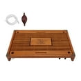 thumbnail image 2 of Ufine Bamboo Tea Tray 19.7 Inch Large Tea Serving Tray, Water Storage, Drainage, Chinese Gongfu Tea Table, Gift Set for Home Office, 2 of 7
