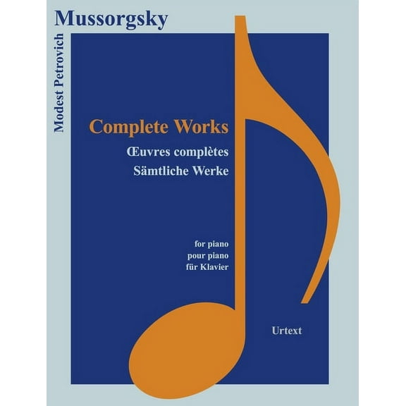 Classical Sheet Music: Musorgsky (Paperback)