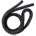 thumbnail image 1 of Weighted Jump Rope for Fitness - 9.8ft Heavy Battle Ropes for Exercise, 3LB Workout Rope for Women & Men, Skipping Rope For Gym Training, Home Workout, 1 of 6