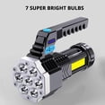thumbnail image 4 of Linterna Portátil 7LED + COB Camping Recargable Por USB Reflector, 4 of 8
