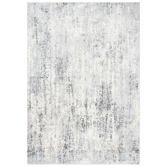 SAFAVIEH Lagoon Regena Abstract Area Rug, Ivory/Grey, 8' x 10'