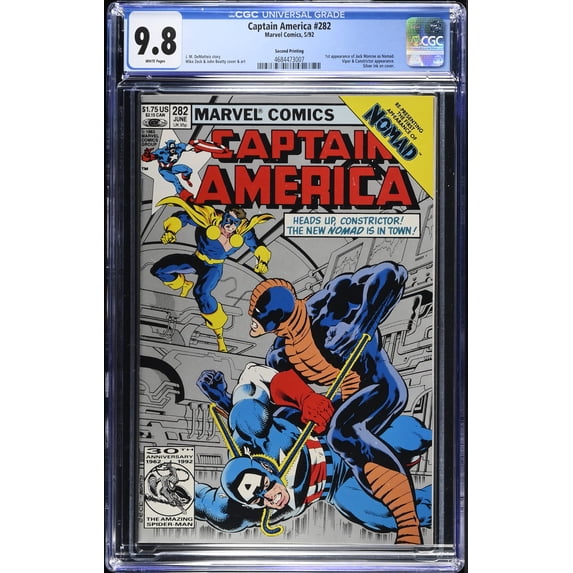 Captain America #282 - CGC 9.8 Comic Book