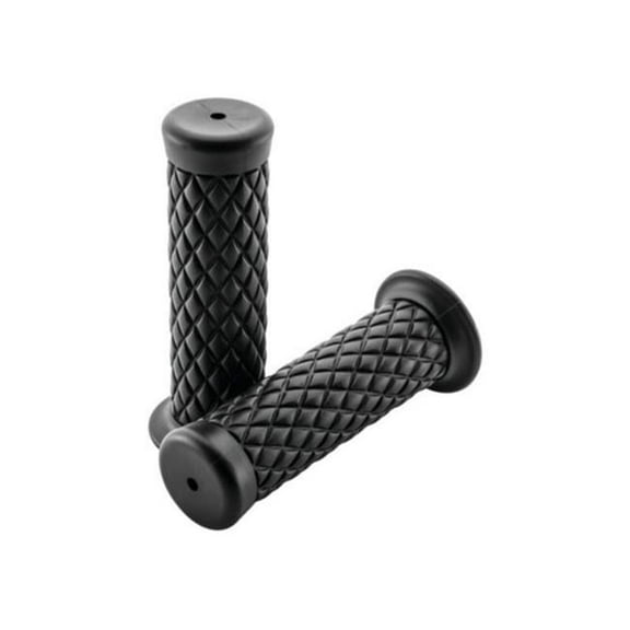 Bikers Choice 485801 1 in. Quilted Grip, Black
