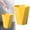 Yellow, variant on Large Blue Plastic Waste Bin Durable Lightweight 1 Trash Can For Bathroom Kitchen Or Living Room