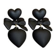 thumbnail image 2 of 5x Pendientes con Forma de Lazo, Accesorios de Joyería, Pendientes con Forma de Corazón, Regalos Del Día de San Valentín para Regalos de Cumpleaños 5 piezas, 2 of 8