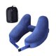 thumbnail image 5 of Almohada cervical de viaje con soporte cervical para coche, avión y funda desmontable. Azul marino, 5 of 9