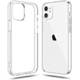 thumbnail image 3 of Clear Transparent Case See-Thru Flex Gel TPU Skin Slim Phone Cover for Apple iPhone 12 Mini (5.4"), 3 of 8