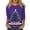 1# Purple, variant on Womens Christmas Shirts 3/4 Sleeve Crew Neck Xmas Holiday Pullover Festive Top Xmas Tree Santa Claus Star Snowflakes Graphic, Three Quarter Sleeve T Shirts,Winter Holiday Party