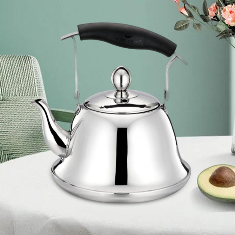 Stainless Steel Whistling Tea Kettle Boil Water Quickly And - Temu