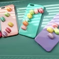 thumbnail image 2 of GENEMA Simulation Macaron Cake Artificial Resin Food Toys 10 Pcs Fake Food Model for DIY Handmade Keychain Phone Shell Accessories Supplies, 2 of 19