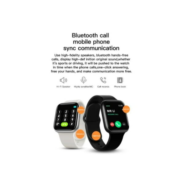 Smartwatch T500 Plus Pro Series Reloj Inteligente Blanco