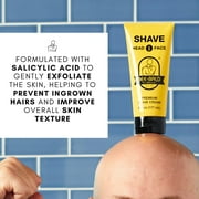 Bee Bald SHAVE Premium Shaving Cream for Men, Smooth & Quick Shave for Face and Head, 6 fl oz