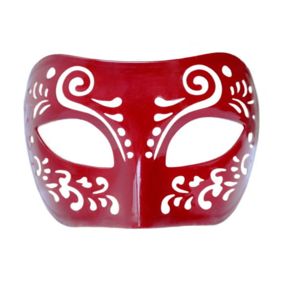 SeasonsTrading Dream Tale Burgundy Red Venetian Masquerade Mask