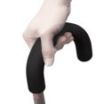 thumbnail image 3 of PCP Crook Handle Adjustable Aluminum Cane, Foam Grip, Made in USA, Black, Medium Grip, 3 of 4