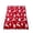 Red#4, variant on Yyuenw Red Christmas Holiday Throw Blanket Soft Polyester Cozy Home Decor for Sofa Couch Bed Living Room