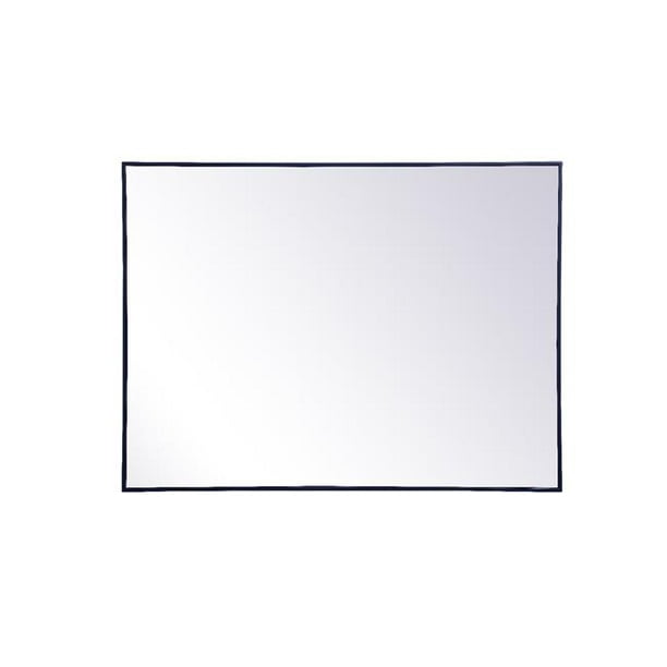 Metal Frame Rectangle Mirror 44, 36 X 48 Mirror Black Frame