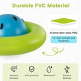 thumbnail image 3 of OLAKIDS 8FT Inflatable Dome Rocker Bouncer, Outdoor Kids Giant Roll and Play Seesaw Rocker with 6 Secure Handles, Max Weight 250 LBS, Toddlers Climbing Game Toy Backyard Play Center Equipment, 3 of 9