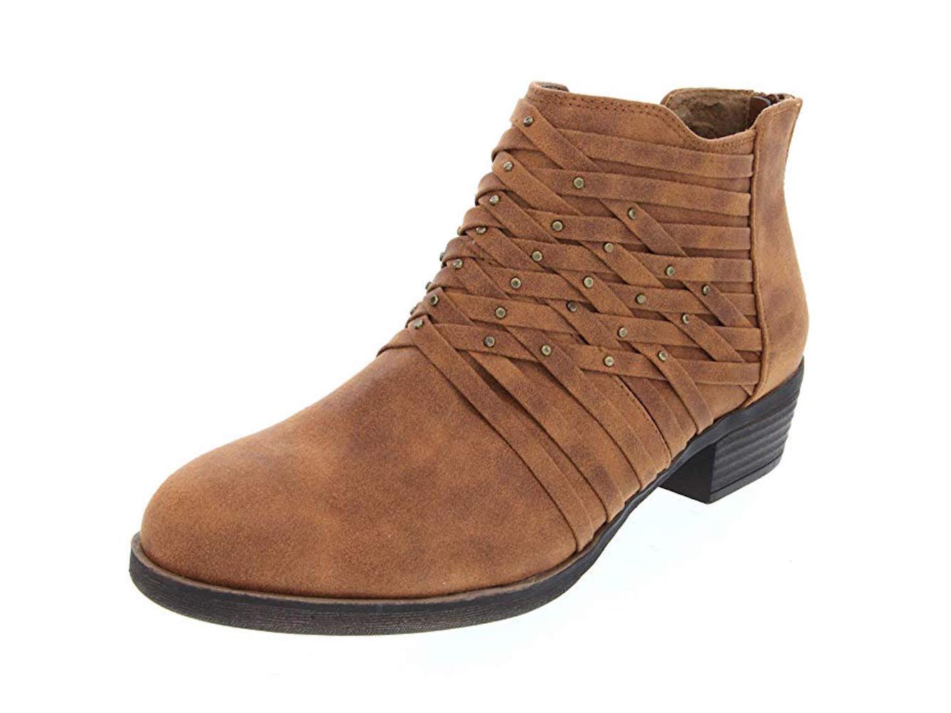 rampage cognac boots