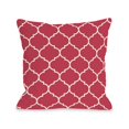 thumbnail image 1 of Bella Casa 74704PL16 Un Oreiller Marocain à Répétition 16 x 16 Po - Rose, 1 of 1
