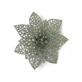 thumbnail image 1 of Glitter Poinsettia Flower Poinsettia Artificial Flower Tree Ornt 5, 1 of 5