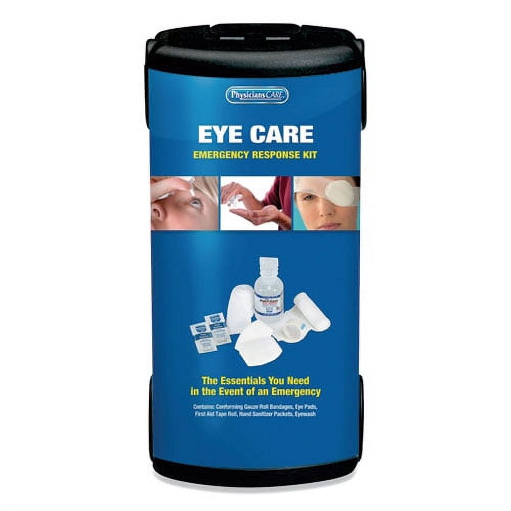 First Responder Eye Care First Aid Kit, Plastic Case | Bundle of 5 Each