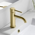 thumbnail image 2 of Kibi Single Handle Bathroom Sink Faucet with Pop Up Drain, 2 of 3