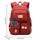 thumbnail image 3 of Mochila Nylon College Middle High School Mochila Estilo coreano Mochila de gran capacidad, 3 of 6