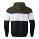 thumbnail image 3 of Gibobby Sudaderas hombre Sudadera DE Bloques con Capucha Colores Stretch Hombre Hoodie(Marina,M), 3 of 5