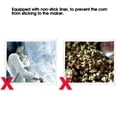 thumbnail image 4 of Popcorn Popper, Corn Popper, Non-stick Liner Coffee Shop For Home Kitchen Restaurant, 4 of 8