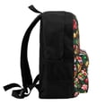thumbnail image 4 of Lsque Mario Pattern Adult Backpack – Durable & Lightweight PU Canvas Storage Bag , 15” Laptop Compartment, and Multiple Pockets, 4 of 7