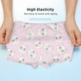 Boys Underwear, Pink Romantic Loving Glasses Cat Comfort Cotton