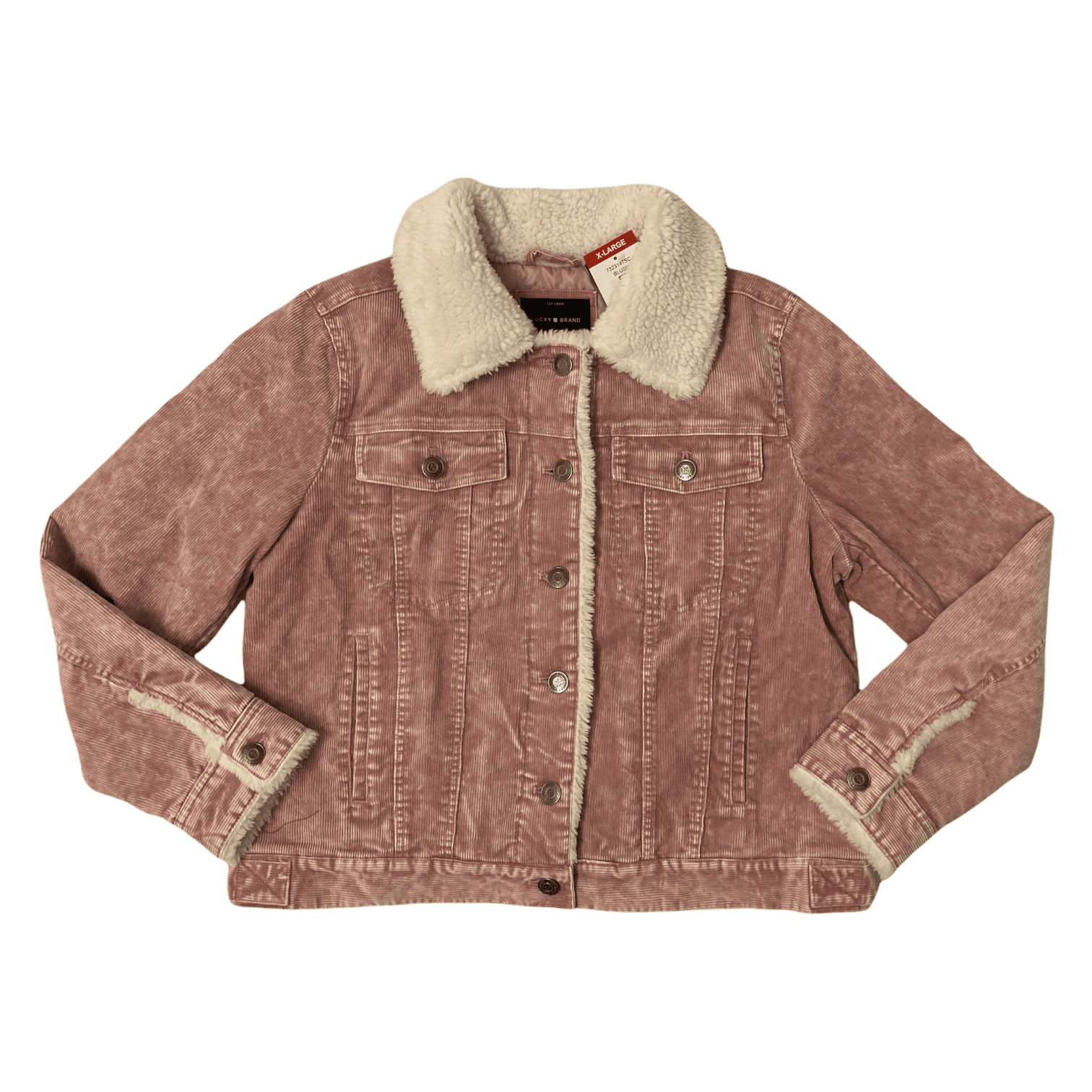 corduroy sheepskin jacket