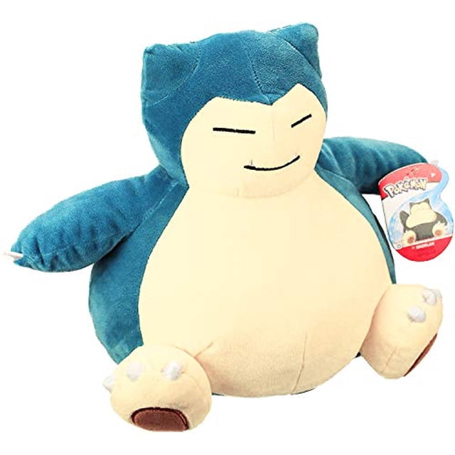 Peluche Pokémon Snorlax de peluche grande de 12 pulgadas