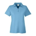 thumbnail image 4 of CORE365 CE112W Women's Fusion ChromaSoft™ Pique Polo-Columbia Blue-XS, 4 of 6