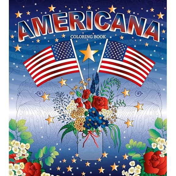 THE AMERICANA COLORING BOOK
