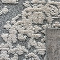 thumbnail image 6 of SAFAVIEH Martha Stewart Lucia Shag Area Rug, White/Light Grey, 4' x 6', 6 of 7