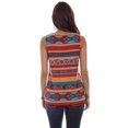 thumbnail image 2 of Scully Western Shirt Womens Sleeveless Pleat V Neck S Serape F0_HC681, 2 of 2