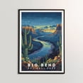 thumbnail image 3 of ELNEIT - Big Bend National Park Poster, Unframed Matte Paper, S11, 3 of 3