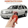 thumbnail image 5 of for Chevy Key Fob Cover with KeyChain Soft TPU Gold Trim Protection Case Compatible with 2007-2014 Chevrolet Tahoe Suburban GMC Yukon Traverse Cadillac Escalade 5 Button（Red） 5 Button Red, 5 of 5