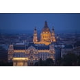 thumbnail image 2 of Zuckerman, Jim 14x11 White Modern Wood Framed Museum Art Print Titled - Hungary, Budapest St Stephens Cathedral, 2 of 4