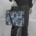 thumbnail image 5 of Lsque Snowflake Vintage Pattern Pattern Laptop Bag – Portable & Slim Single-Shoulder Computer Case with Adjustable Strap, Protective, Lightweight for 13”/14”/15.6” Laptops, 5 of 8