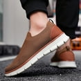 thumbnail image 6 of LILYCHAN Mens Casual Canvas Loafers Shoes Oxfords Shoes Knit Dress Shoes Comfortable Slip-on Shoes, 6 of 7