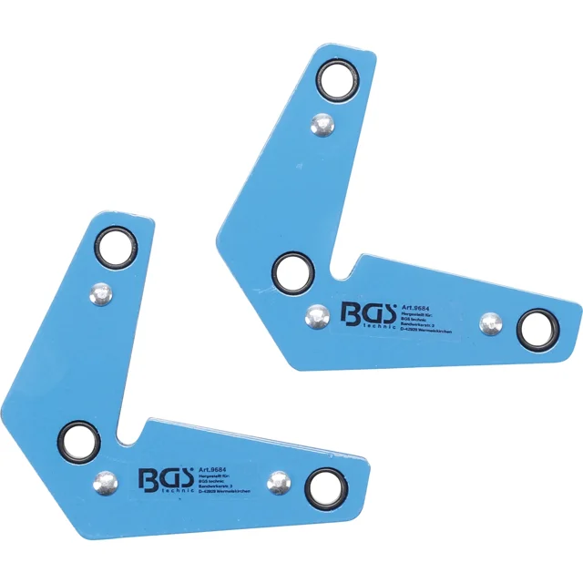 Escuadras Magnéticas BGS 9684 2 PZ Tipo L