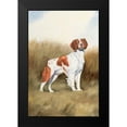 thumbnail image 2 of Wiens, James 11x14 Black Modern Framed Museum Art Print Titled - Hunting Dog I, 2 of 5