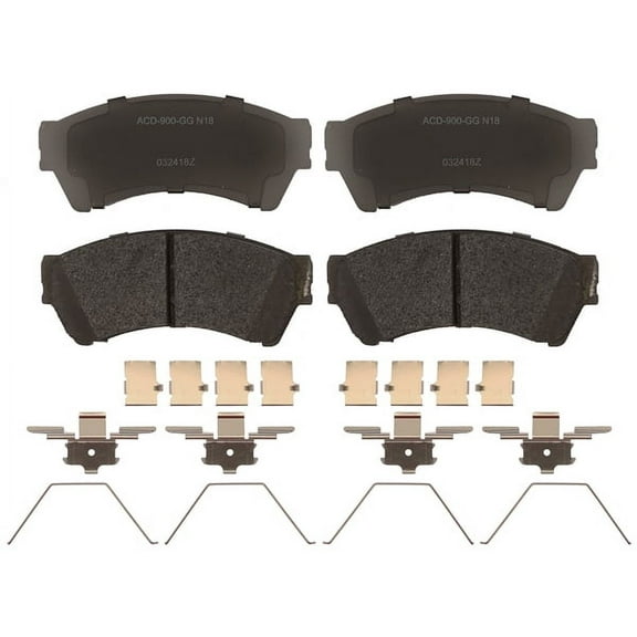 Disc Brake Pad Set Fits select: 2006-2012 FORD FUSION, 2007-2012 LINCOLN MKZ