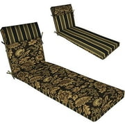 Pillow-Top Chaise Cushion, Multiple Patterns