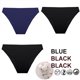 thumbnail image 3 of FINETOO-Conjunto de bragas de M-XXL para mujer, lencería de algodón, ropa interior Sexy, 7 colores sólidos, 3 unids/set, 3 of 5