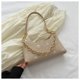 thumbnail image 4 of Zhuge Bolso de hombro tejido para mujer, bolso de mano tejido, bolso de mano tejido elegante para playa de verano, bolsos de hombro de 10,23 x 2,55 x 5,9 pulgadas (caqui F), 4 of 5