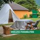 thumbnail image 5 of Lienzo grande para pintor Drop Cloth EZ Drop, 1,2 m x 4,6 m, 5 of 9